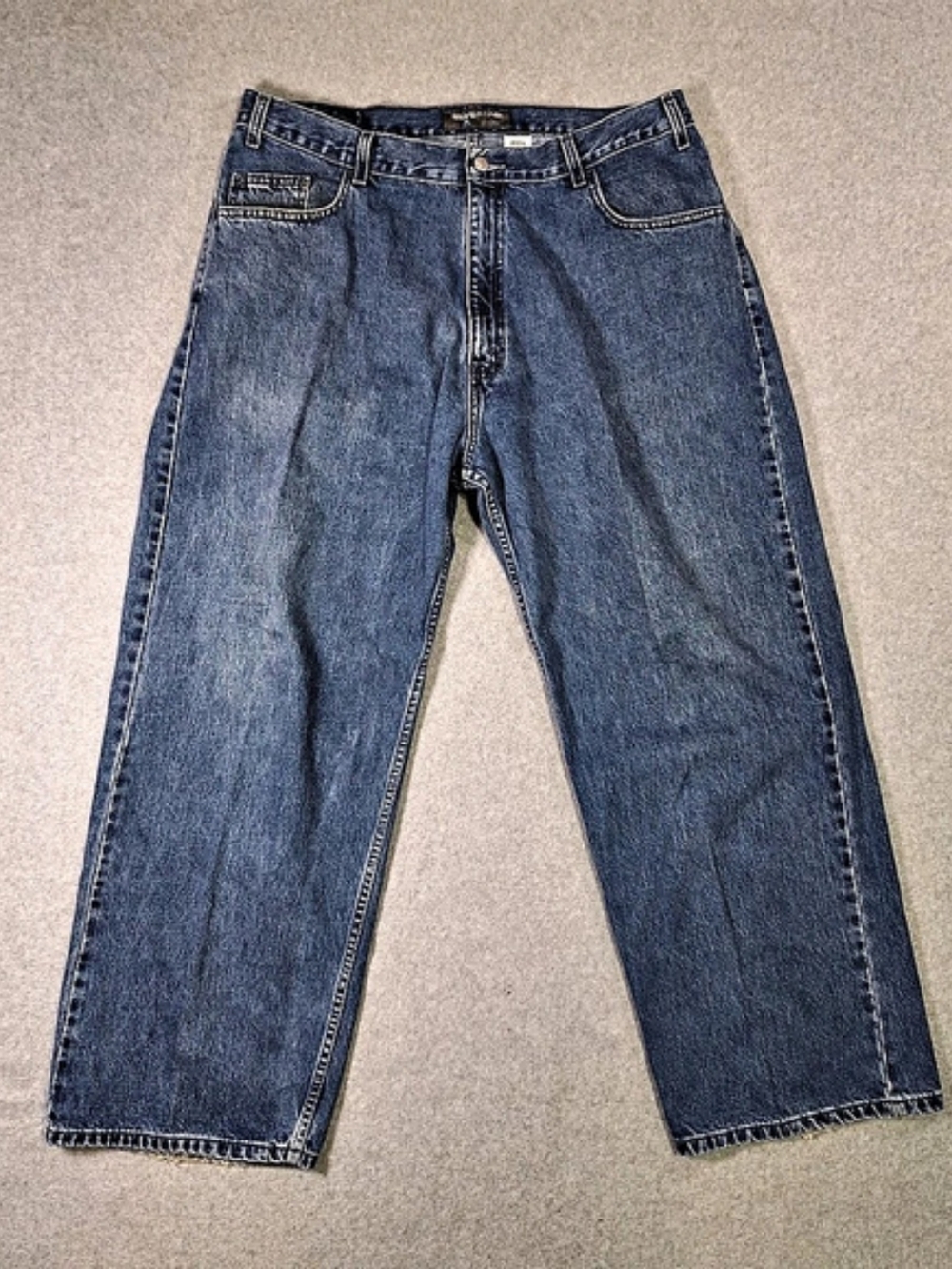 Vintage Levi's SilverTab Loose Fit Blue Jeans Size 38x30 Baggy Skater Y2K
